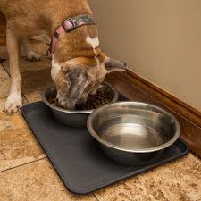 Easyology Premium Pet Food Tray Dog Food Mat And Cat Food Mat With Non Skid Design Best Pet Bowl Mat For Containin Dog Food Mat Dog Food Recipes Food Animals