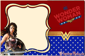Галь гадот, крис пайн, робин райт и др. Wonder Woman Free Invitation Templates Invitation World Wonder Woman Birthday Birthday Woman Wonder Woman Party