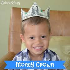 money-crown-creative-cash-gift