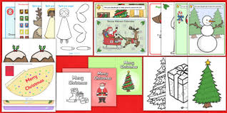 Download Christmas Crafts Festive Teaching Resources Twinkl PSD Mockup Templates