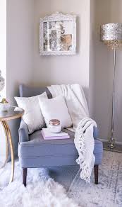 How To Style A Cozy Corner Home Decor Accent Chair Accent Pillows Throw Blanket Faux Fur Rug Home Decor Home Decor Accessories Apartment Decor