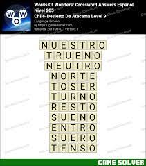 Bu yazımızda atacama çölü 9 bulmacasının cevabını vereceğiz. Words Of Wonders Chile Desierto De Atacama Level 9 Answers Game Solver