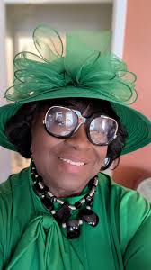 Feeling Blessed in my green hat.