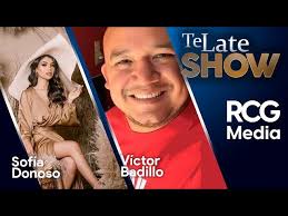 Sofía Donosio y Víctor Badillo en TE LATE SHOW RCG 29 Septiembre 2021