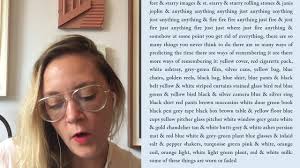 Ann Stephenson reads July 11 from from Bernadette Mayer’s Memory