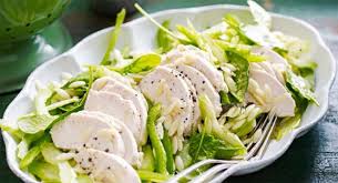 Quick and easy chicken salad recipe perfect for folks with diabetes. Poached Chicken And Risoni Salad Recipe Healthy Recipe