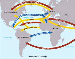 It began when christopher columbus set sail in 1492 to find a trade route to india. Columbian Exchange Bill Of Rights Institute