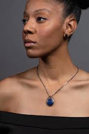 Extremely RareHarry Bertoia Necklace Sterling Silver Lapis Coral ca. 1940  For Sale at 1stDibs