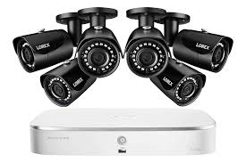 Floureon camera security system,4ch 1080p wireless network video recorder nvr +2 x 720p 1.0mp waterproof ip66 bullet ip camera kit for home security serveillance uk. 2k Ip Security Camera System With 8 Channel Nvr And 6 Outdoor 2k 5mp Cameras With Color Night Vision Lorex