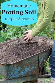 Diy Potting Soil 6 Homemade Potting Mix Recipes For The Garden Potting Soil Container Gardening Vegetables Container Gardening