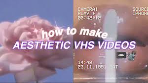 You can change the date on your video and use the app on your ipad. Aesthetic Vhs Videos Tutorial Tiktok Inspired Youtube