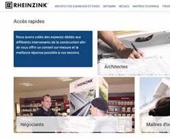 Un autre avantage des achats en ligne vient. Rheinzink Fr Lance Un Nouveau Site Internet Sur Mesure Pour Chaque Metier Du Batiment Batinfo