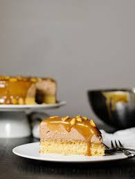 Mocha Caramel Peanuts Mousse Cake Recipe In 2020 Savoury Cake Mousse Cake Yoghurt Cake