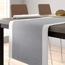 Use this satin for table runners and chair sashes if you want a metallic shine and a more crisp drape. Table Runners On Sale You Ll Love In 2021 Wayfair Ca