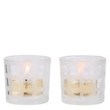 Hip-to-Be-Square Tealight/Votive Holder Pair | PartyLite – PartyLite UK