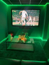 MOVIE THEATER almost complete next is game room #CELTICS #Boston