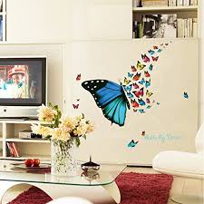 Colorful Butterfly Wall Stickers Fresh Children Room Entrance Study Painting Decorative Motherhood Diy Home Waterproof Stickers Amazon In Home Kitchen Slather on colors drawn from nature, then smooth out the edges—no brush, no roller, just special effects.