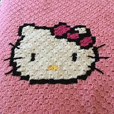 Freeware download of hello kitty online 1.9.9.0, size 0 b. Ravelry Coloradomom S C2c Hello Kitty Blanket