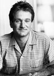 Robin Williams, American actor, 1984.