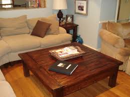 These large square wooden coffee table will fill the space in a natural way that keeps it from being over crowded, all while giving just a touch of that rustic reclaimed wood large square this large square coffee table embodies rustic charm and coziness. Tips To Opt For Large Coffee Table Which Look The Best Artmakehome
