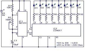 Dancing Light Circuit Diagram Circuit Diagram Electronics Circuit Electronics Projects