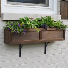 Black resin window box with saucer the newbury series of planters feature elegant the newbury series of planters feature elegant lines and classic colors. 20 Best Diy Window Box Ideas How To Make A Window Box