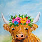 {Heidi the Highland Coo} Paint & Sip event image