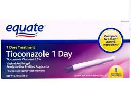 Equate Vaginal Antifungal Tioconazole 1day Treatment 0 16oz Exp Date 01 21 681131024082 Ebay