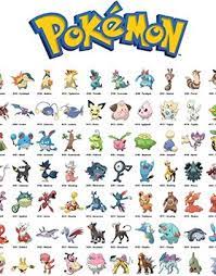 Tattoo each are basic pokemon as well all your pokémon by name. Pokemon Pokedex Character Guide Lists Names By Gamer Craft