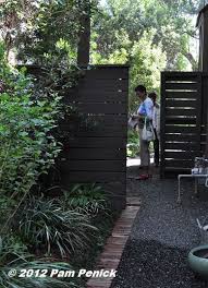 Pin By Amanda Carson On Backyard Ideas Horizontal Fence Backyard Fence Decor Fence Landscaping