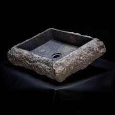 marble square stone vessel sink