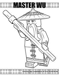 The captain created the world with the four mystical weapons of ninjago: Coloring Page Master Wu True North Bricks Ninjago Coloring Pages Coloring Pages Lego Coloring Pages