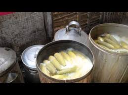 Kemudian dipanggang di atas bara arang, disajikan dengan saus bumbu yang terbuat dari santan, gula jawa, dan bumbu lainnya. Cara Merebus Jagung Agar Empuk