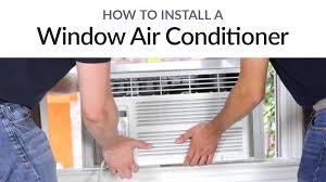 A model that's too big will cool a room too quickly without removing window air conditioners typically have a cooling capacity ranging from 5,000 to 12,500 british thermal units (btu/hr.). How To Install A Window Air Conditioner
