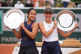 Alexandra alex maniego eala is a filipino tennis player. Alex Eala Claims Her Second Grand Slam At Roland Garros