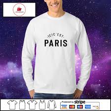 The club's crest is on the chest, and the slogan ici c'est paris (here is paris) is on the sleeve cuff. Aqnhy7yoj905tm