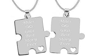 We did not find results for: Amazon Com Engraved Stainless Steel Puzzle Pieces Necklace Set Ships From Usa Key Tags And Chains Clothing
