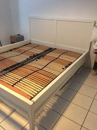 Bett aus regalen von ikea.,designerbett rundbett modica luxus polsterstoff bett mit., doppelbett pigaro in. Gebrauchtes Ikea Bett 180 X 200 Cm Weiss In Nordrhein Westfalen Monchengladbach Ebay Kleinanzeigen