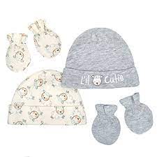 Gerber Baby 4 Piece Organic Cap And Mitten Set Gray Ivor Https Www Amazon Com Dp B076fdknkm Ref Cm Sw R Pi Dp U X Baby Boy Newborn Baby Mittens Baby Boy