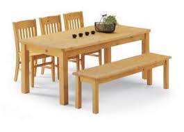 Explore the range of modern bench sets with 2 & 4 seater options in pine & oak, for your dining table. Restaurants And Canteens Bench And Table Set Idfdesign