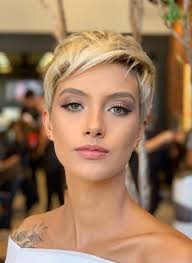 42 hottest short white blonde pixie haircuts femininity and practicality page 18 of 42 fashion lifestyle blog haarschnitt kurzhaarschnitte pixie frisur