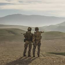 Latvian soldiers with the 2nd infantry battalion defending an airfield against u.s army soldier with the 173rd airborne brigade during the large scale international training exercise 'silver arrow 2014'. Latvian Army Military Police Cpt And German Army Military Police In Joint Patrol In Afghanistan 1080x1080 Militaryporn
