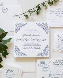 Navy And White Illustrated Floral Wedding Invitations Floral Wedding Invitations Wedding Invitations Beautiful Wedding Invitations