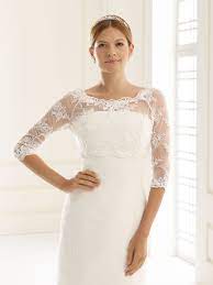 Brautkleider günstig online bei ebay entdecken. Bolero Aus Tull Und Spitze 3 4 Arm Bianco Evento Engelstraum Brautaccessoires Taufkleider Und Kommunionkleider