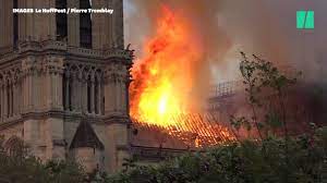 Les opérations de démontage ont débuté début décembre. Notre Dame De Paris En Flammes Les Images De L Impressionnant Incendie Youtube