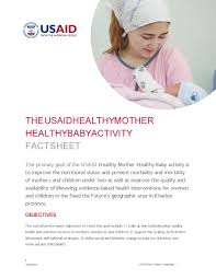 Healthychildren.orgexternal icon aap's healthy children website provides information on feeding, nutrition, and fitness for all developmental stages from. The Usaid Healthy Mother Healthy Baby Activity Fact Sheet Tajikistan U S Agency For International Development