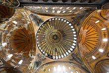 The hagia sophia is the most important surviving work of byzantine architecture in byzantium. Hagia Sophia Wikipedia
