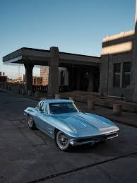 Image result for Silver Blue 1963 Corvette