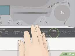 Under 'soil cycles' the tough light is on. 4 Ways To Unlock A Kitchenaid Dishwasher Wikihow