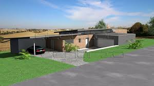 Maison A Toit Zinc Sur Terrain En Pente Plan Maison Architecte Plan Maison Terrain En Pente